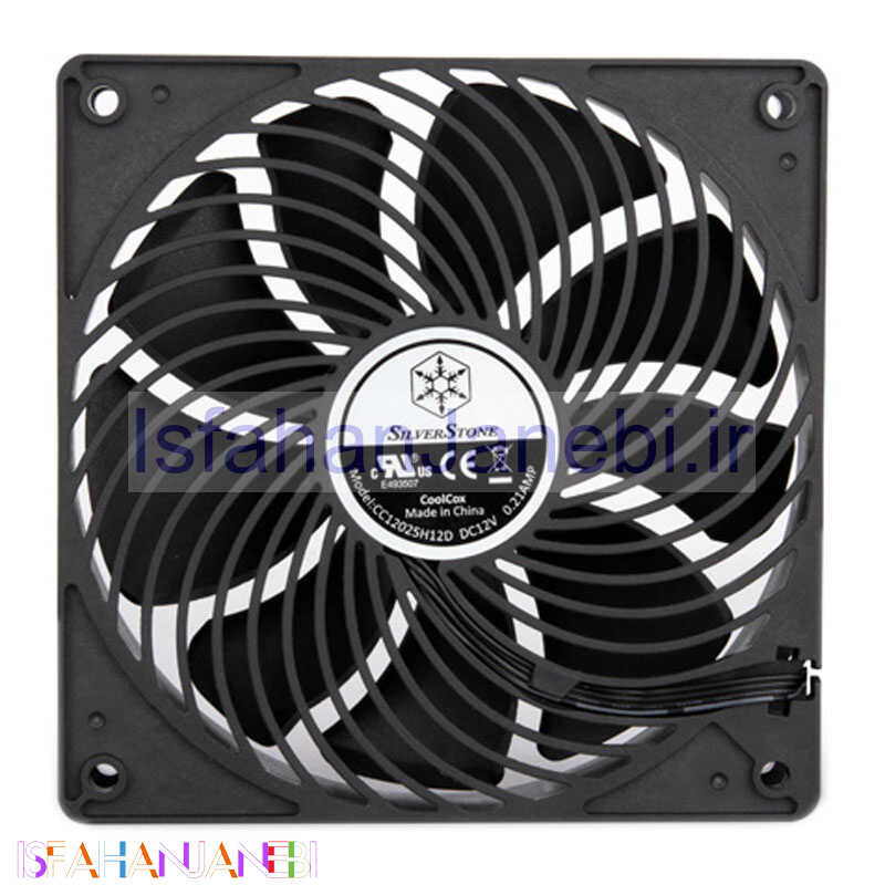 اصفهان جانبی-فن کیس سیلوراستون 12*12 SilverStone Air Penetrator 120i PRO