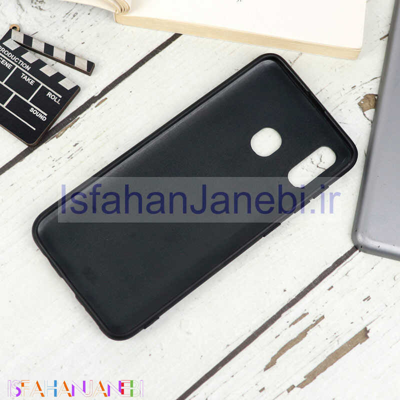 اصفهان جانبی-قاب چرمی پوست ماری Samsung Galaxy A20