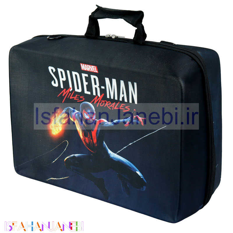 اصفهان جانبی-کیف کنسول بازی PS5 طرح Spider Man Miles Morales