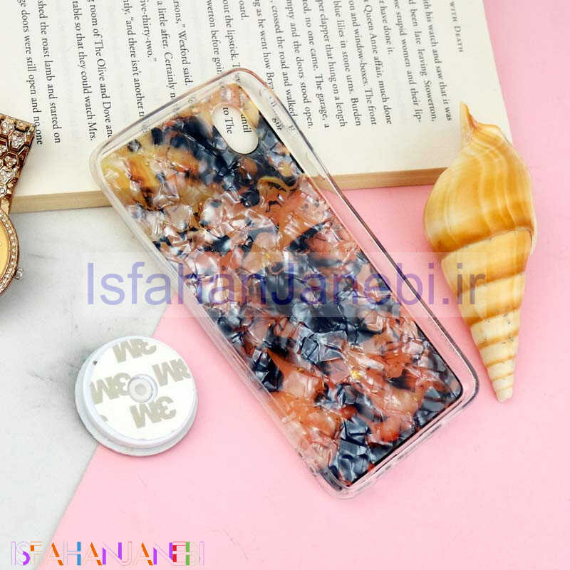اصفهان جانبی-قاب طرحدار رزینی پاپ سوکت دار Samsung Galaxy A01 Core