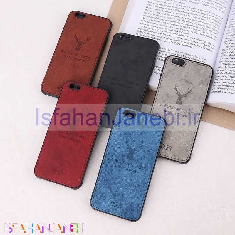 اصفهان جانبی-قاب چرمی A Bold Attempt آیفون iPhone 6 / 6s محافظ لنزدار