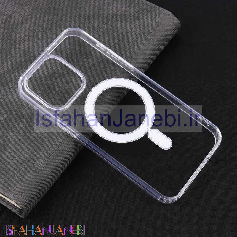 اصفهان جانبی-قاب ضد ضربه Clear Case Magnetic مگ سیف iPhone 15 Pro Max