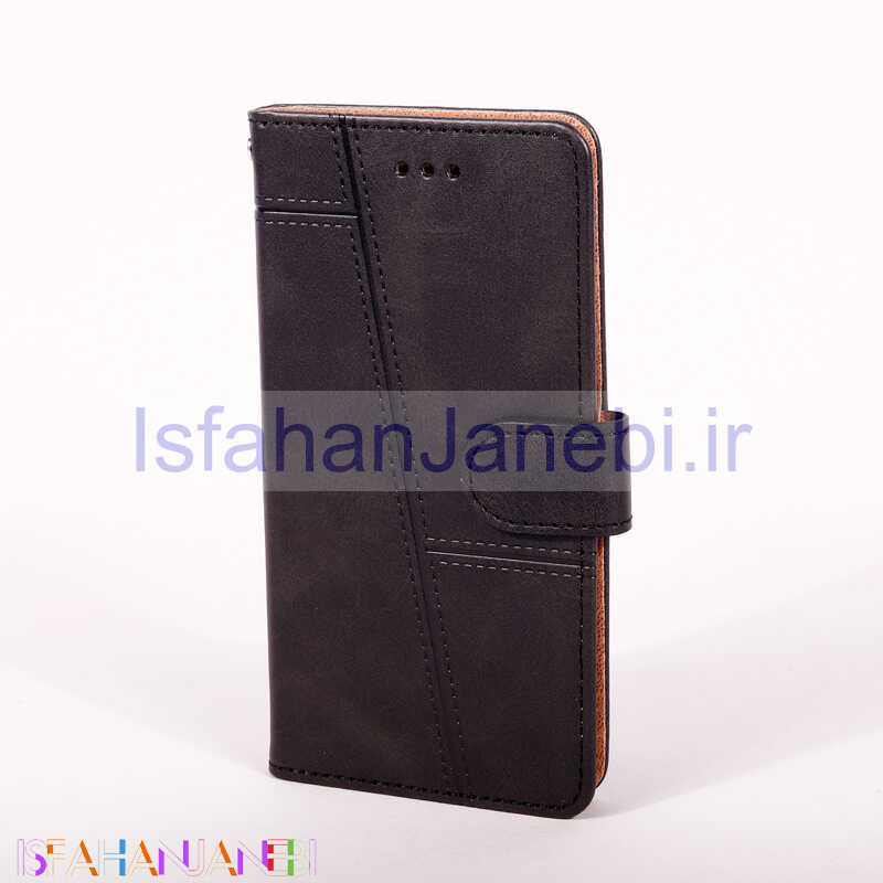 اصفهان جانبی-کیف مگنتی Classic جاکارتی دار Samsung Galaxy J5 Prime مشکی