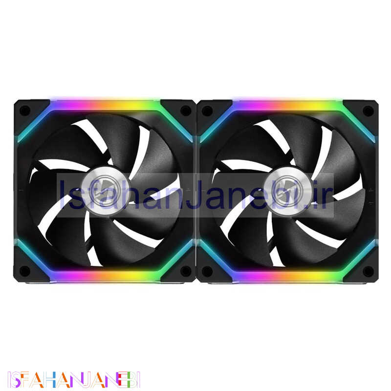 اصفهان جانبی-فن کیس لیان لی 14*14 LIAN LI UNI FAN SL140 بسته 2 عددی