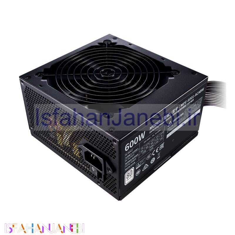 اصفهان جانبی-پاور کولر مستر Cooler Master MWE 600 V2 White 600W