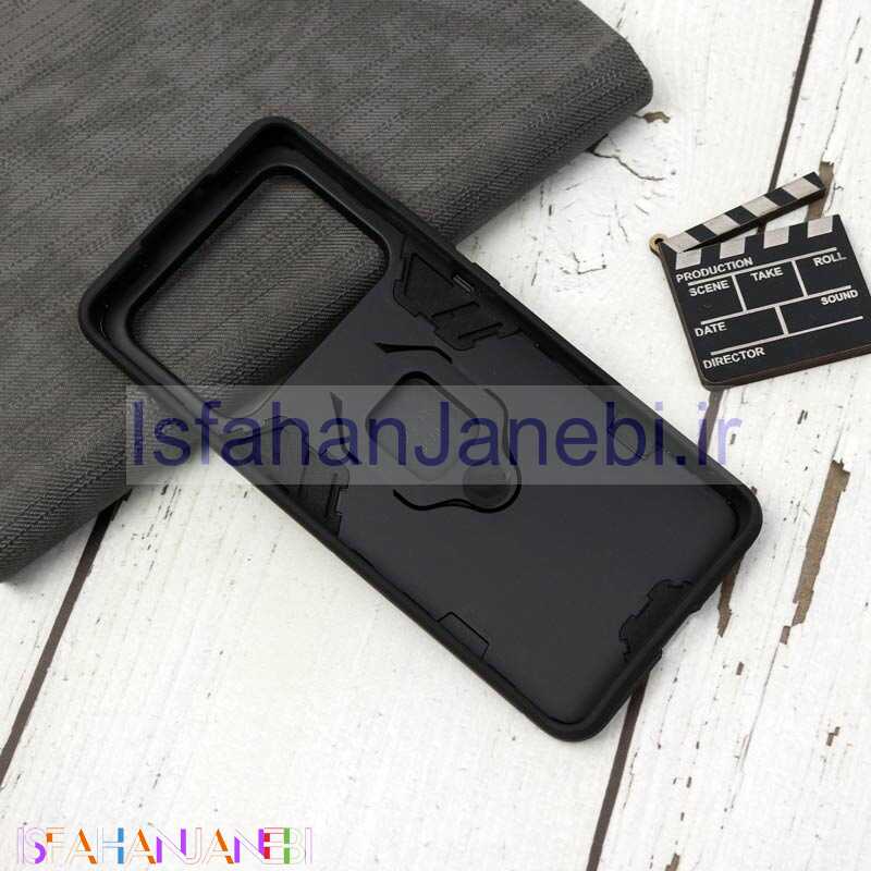 اصفهان جانبی-قاب ضد ضربه هولدر دار Keysion شیائومی Mi 11 Ultra مشکی