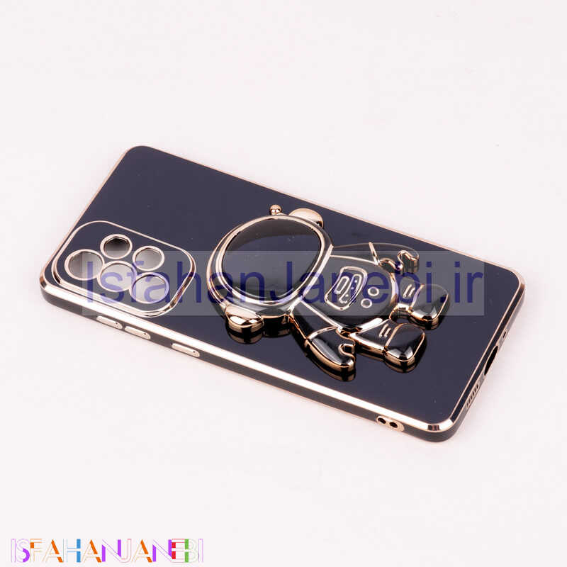 اصفهان جانبی-قاب براق My Case استند آدمکی محافظ لنزدار Samsung Galaxy A73