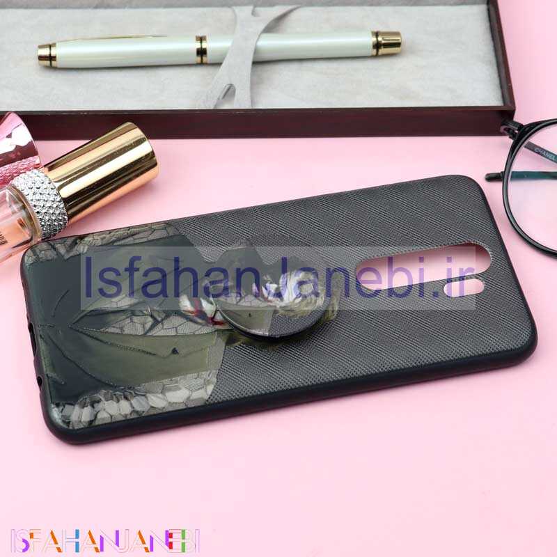 اصفهان جانبی-قاب فانتزی برجسته + پاپ سوکت کد15 شیائومی Redmi Note 8 Pro