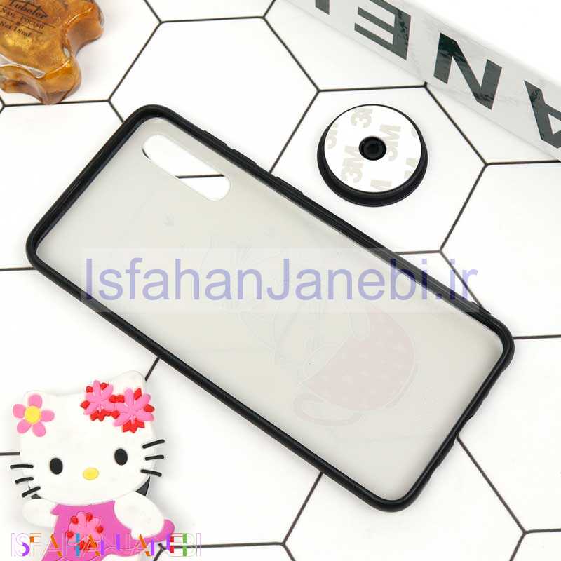 اصفهان جانبی-قاب فانتزی برجسته + پاپ سوکت طرح گربه سامسونگ A30s / A50s سری D