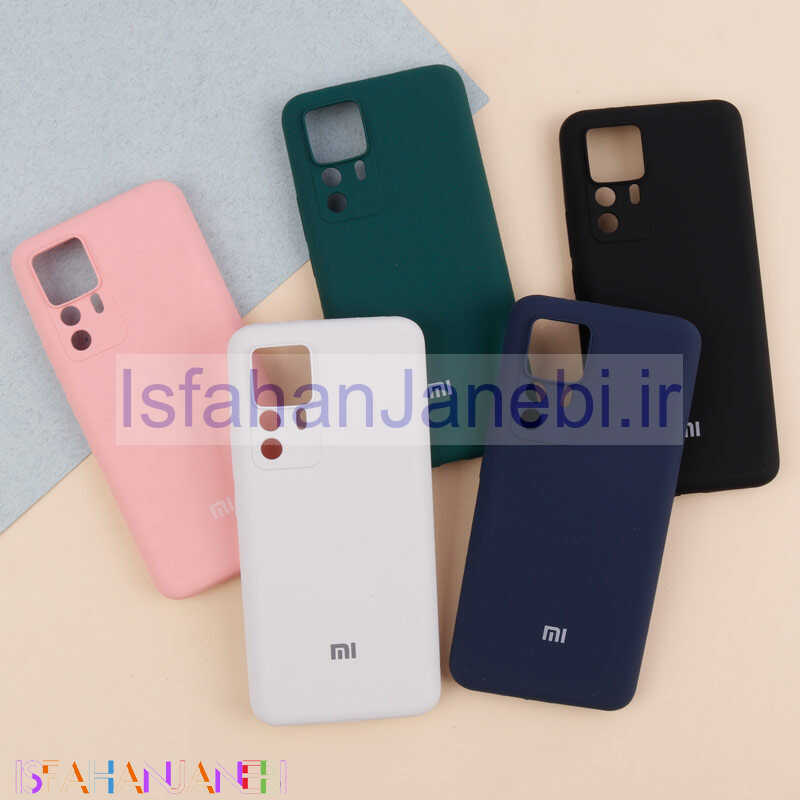 اصفهان جانبی-قاب سیلیکونی اصلی زیربسته شیائومی 12T / 12T Pro محافظ لنزدار
