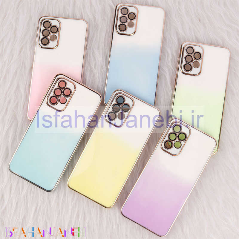 اصفهان جانبی-قاب My Case دو رنگ محافظ لنزدار Samsung Galaxy A23
