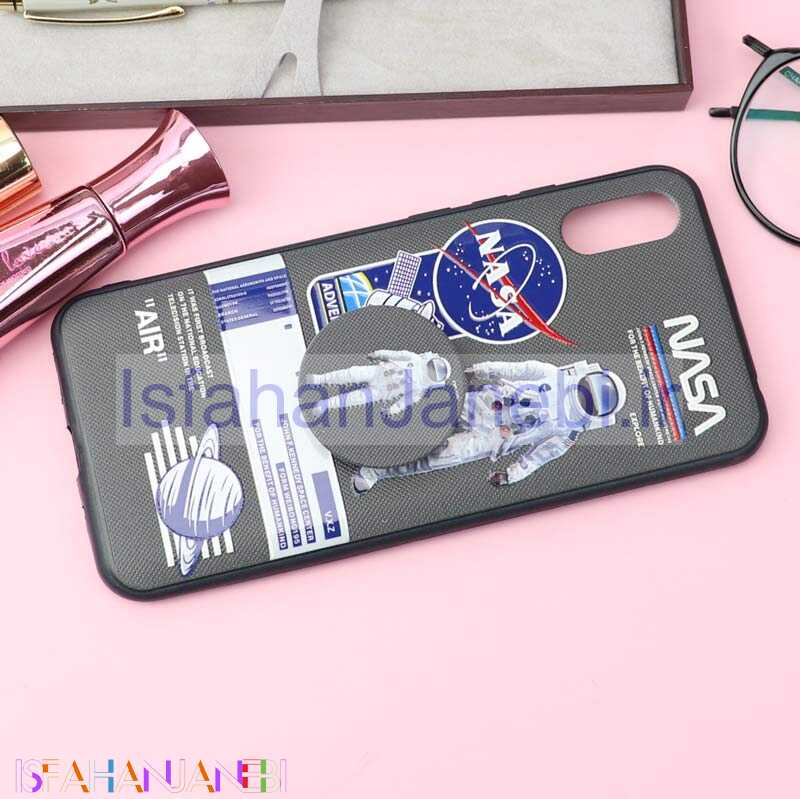 اصفهان جانبی-قاب فانتزی برجسته + پاپ سوکت کد19 شیائومی Redmi 9A