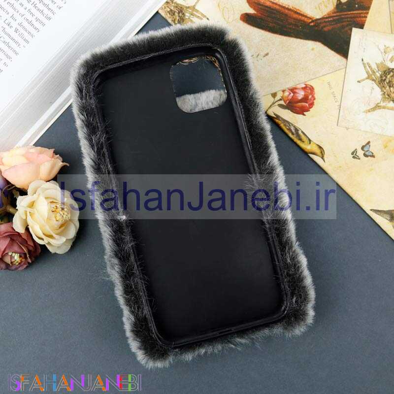اصفهان جانبی-قاب پشمی iPhone 11 Pro Max طوسی