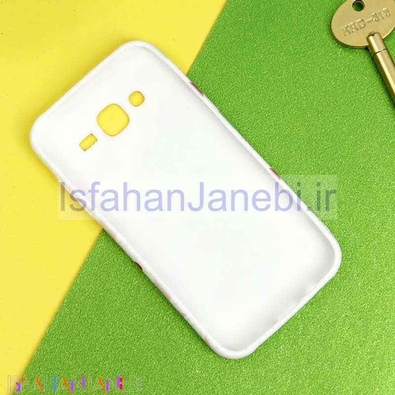 اصفهان جانبی-قاب سیلیکونی محافظ لنزدار طرح گل Samsung Galaxy J5