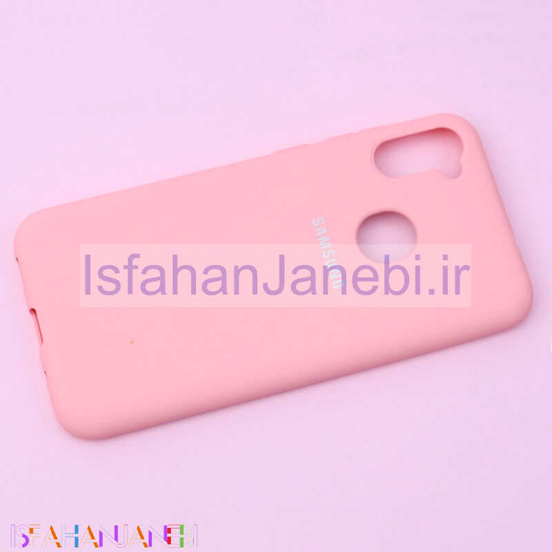 اصفهان جانبی-قاب سیلیکونی Samsung A11 صورتی