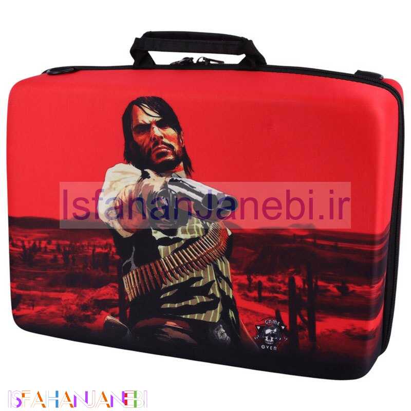 اصفهان جانبی-کیف کنسول بازی PS5 طرح Red Dead Redemption 2 کد 9