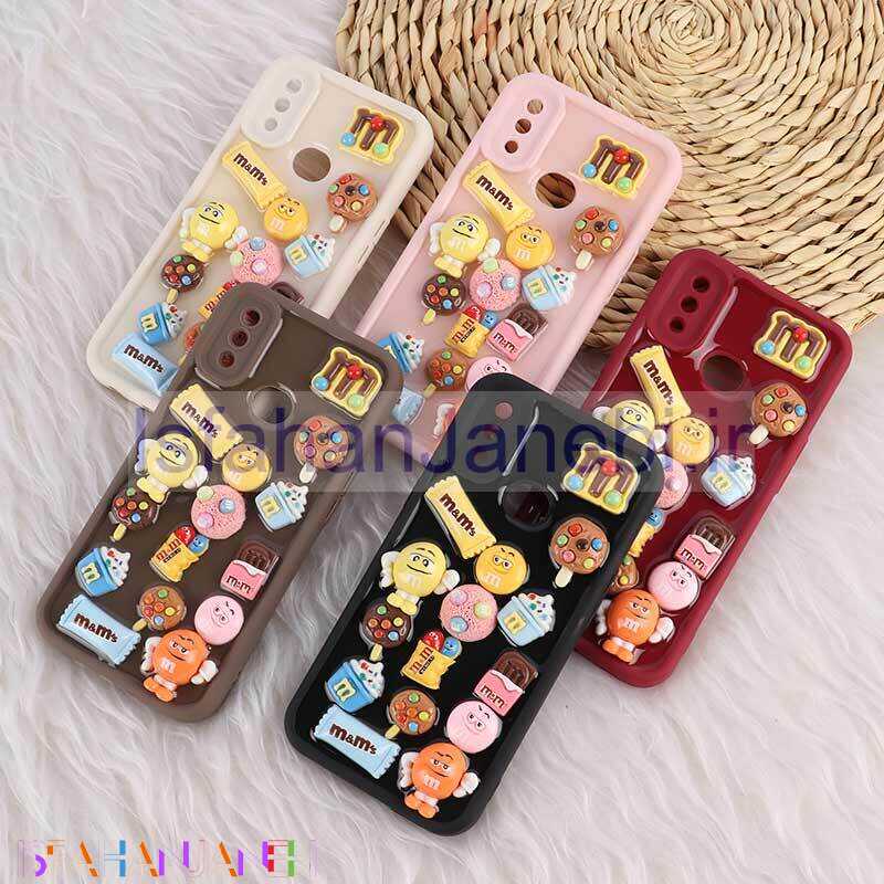 اصفهان جانبی-قاب سولید سامسونگ Galaxy A10s عروسکی براق محافظ لنزدار