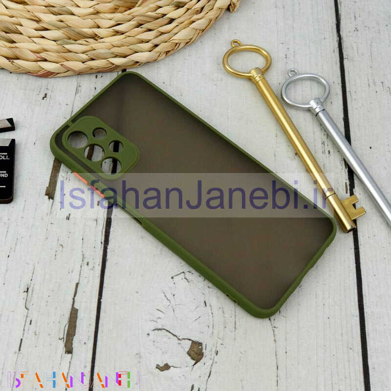 اصفهان جانبی-قاب PC مات محافظ لنز دار Samsung Galaxy A13 4G