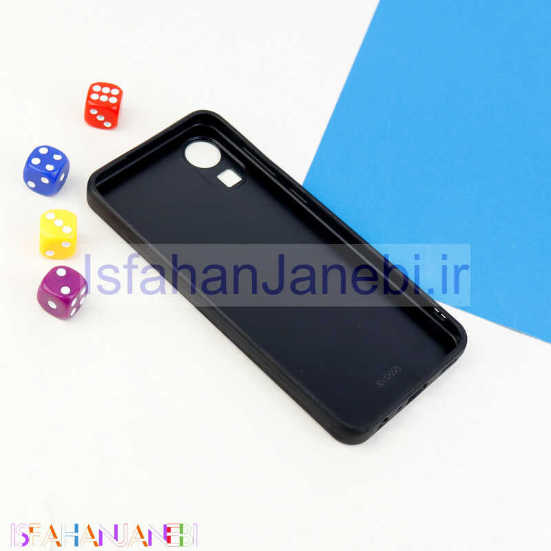 اصفهان جانبی-قاب محافظ لنزدار پشت گلسی طرحدار Samsung Galaxy A03 Core سری A