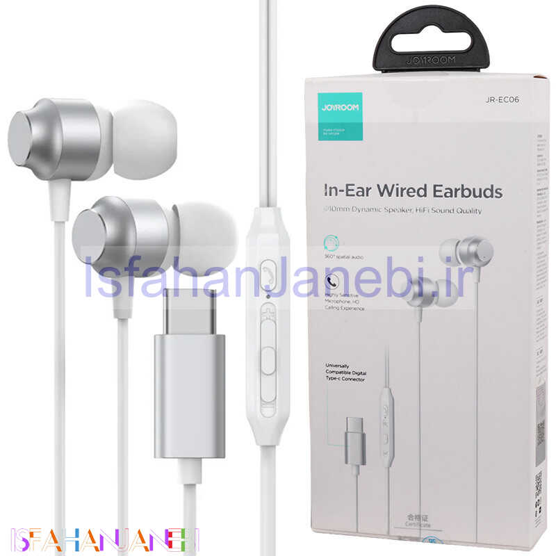 اصفهان جانبی-هندزفری Joyroom JR-EC06 Type-C