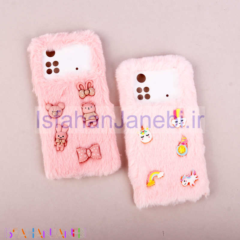 اصفهان جانبی-قاب فانتزی عروسکی پشمالو محافظ لنزدار Xiaomi Poco M4 Pro