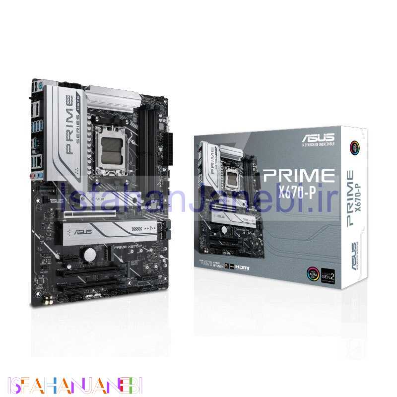 اصفهان جانبی-مادربرد ایسوس PRIME X670-P DDR5