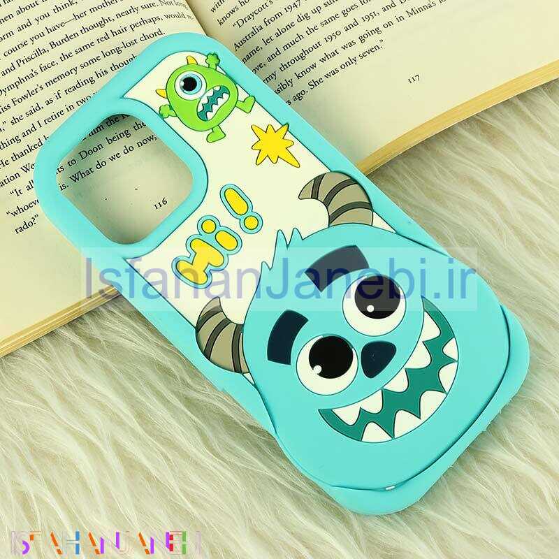 اصفهان جانبی-قاب سیلیکونی آیفون iPhone 16 Pro Max طرح سالیوان برجسته