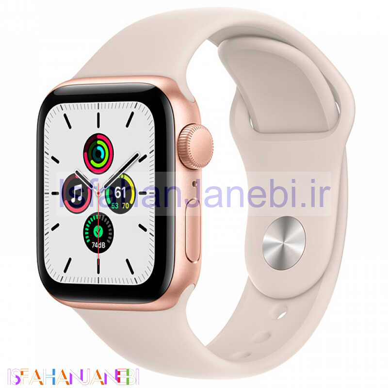 اصفهان جانبی-ساعت هوشمند اپل سری 7 Apple Watch 41mm Aluminum Case Silicone Band
