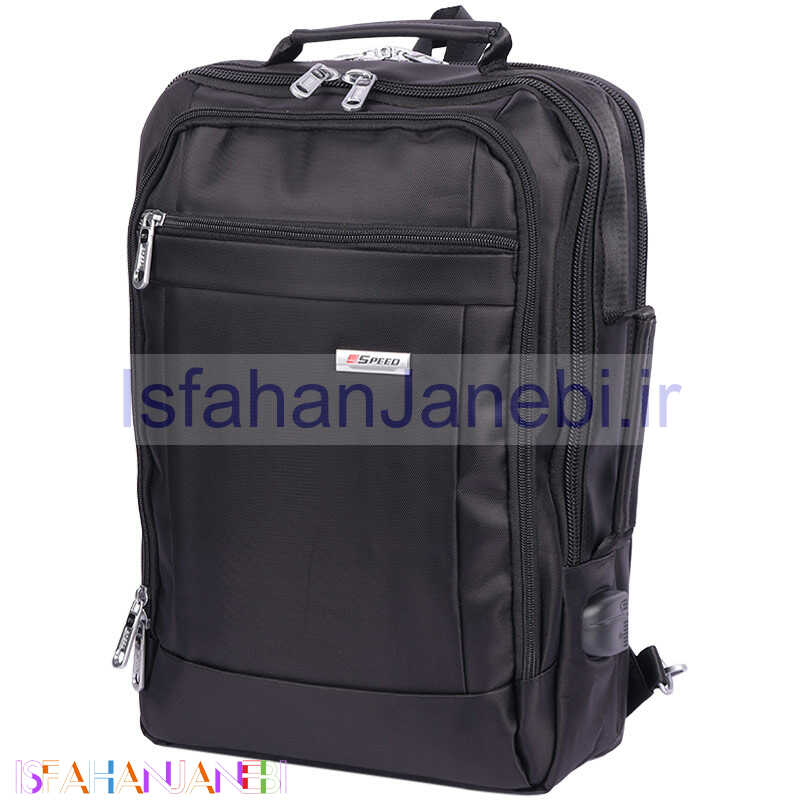 اصفهان جانبی-کوله پشتی لپ تاپ Speed کد 5806