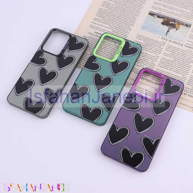 اصفهان جانبی-قاب So Cool شیائومی Redmi 13C / Poco C65 طرح قلب