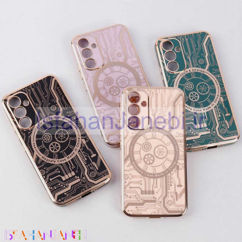 اصفهان جانبی-قاب My Case طرحدار MagSafe محافظ لنزدار Samsung Galaxy A54