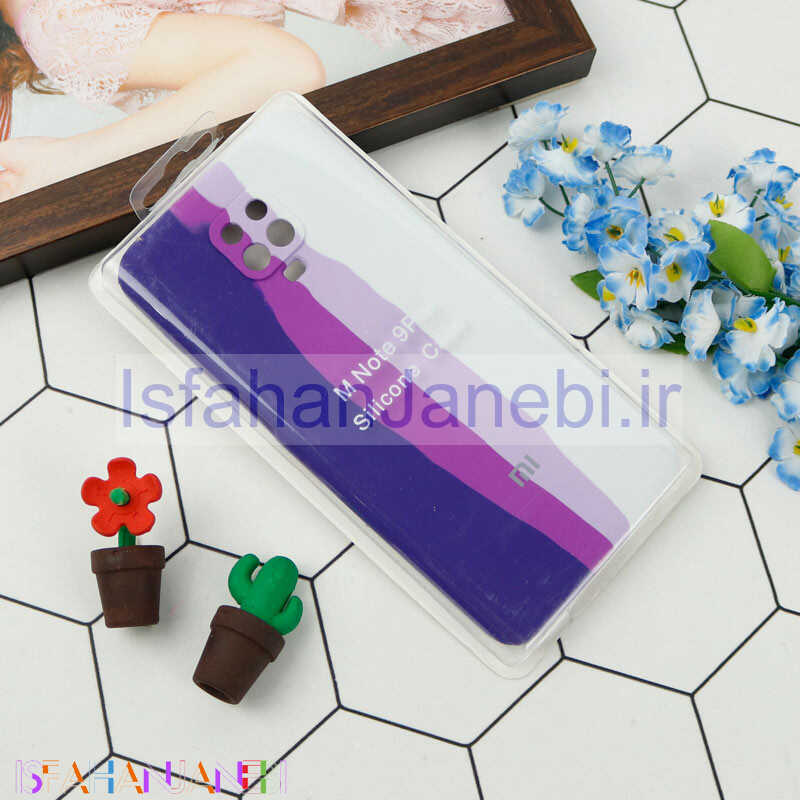 اصفهان جانبی-قاب سیلیکونی اورجینال رنگین کمانی محافظ لنزدار Xiaomi Redmi Note 9s