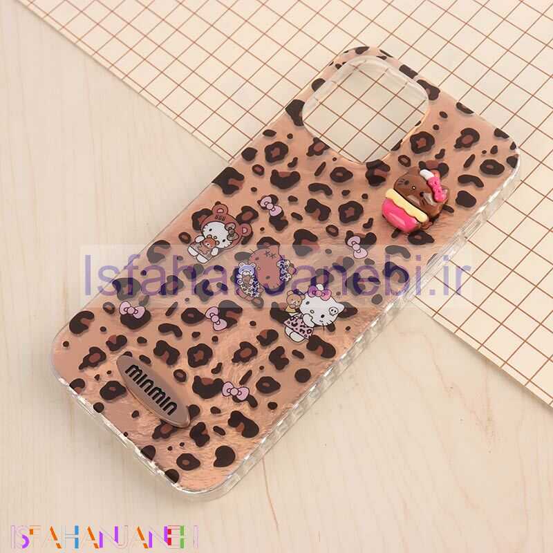 اصفهان جانبی-قاب IMD آیفون iPhone 13 Pro Max طرح Kitty برجسته براق