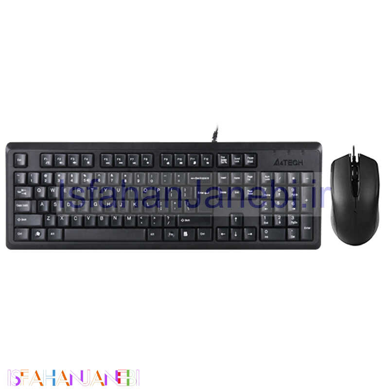 اصفهان جانبی-کیبورد و موس ایفورتک A4TECH KR-9276