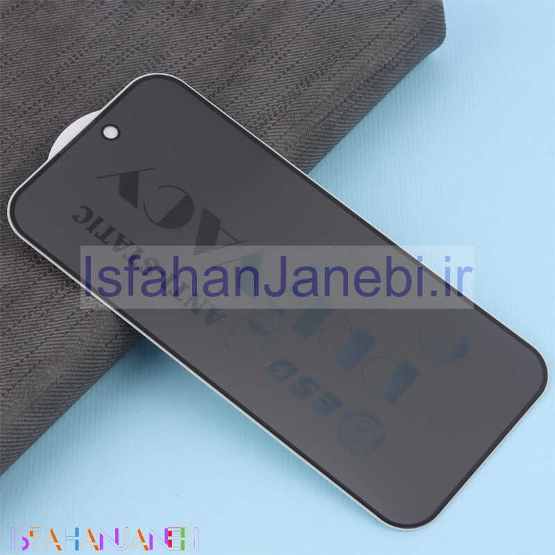 اصفهان جانبی-گلس ESD Privacy Anti Static آیفون iPhone 15 / 15 Pro