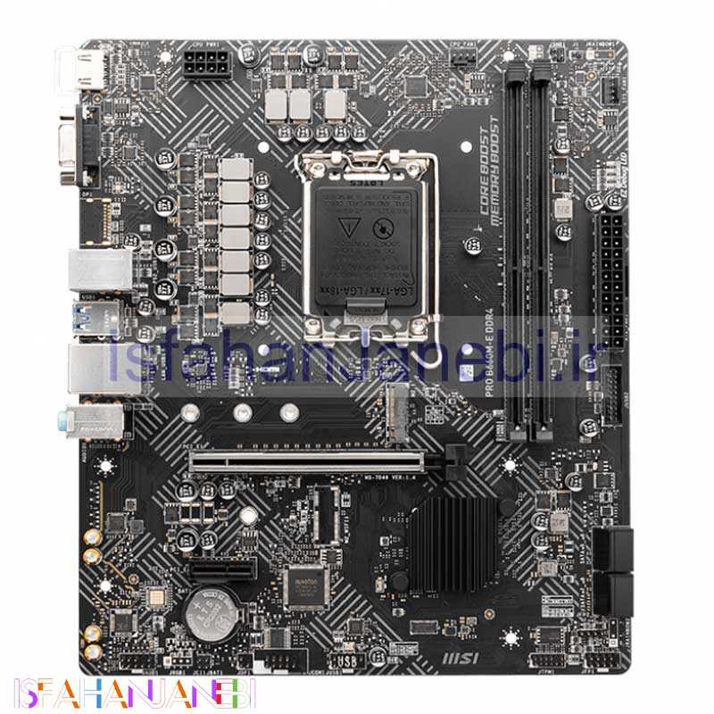 اصفهان جانبی-مادربرد ام اس آی Pro B660M-E DDR4