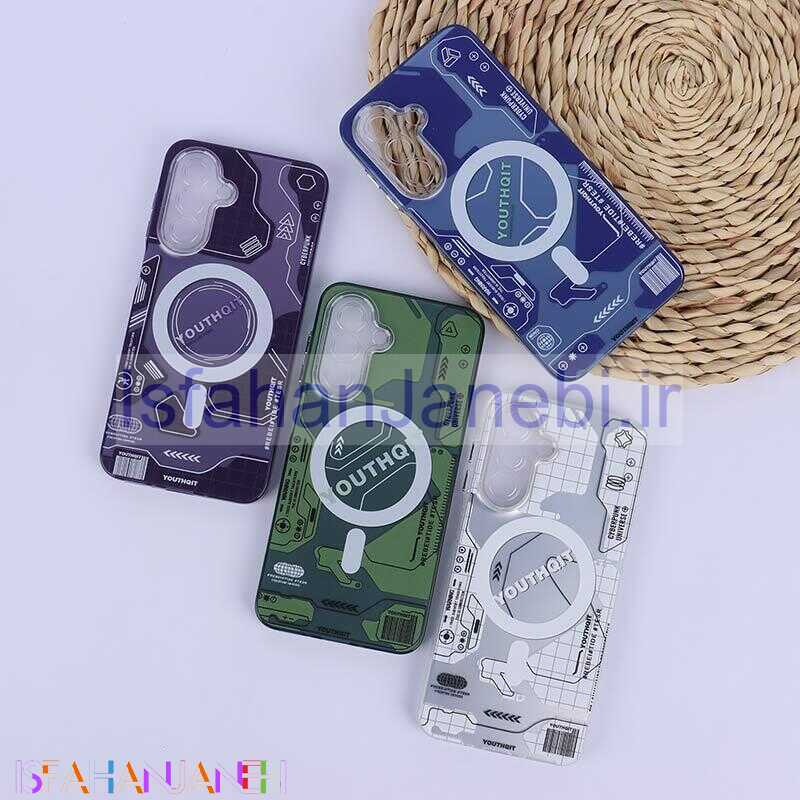اصفهان جانبی-قاب Youthqit سامسونگ Galaxy A26 محافظ لنزدار طرح برد