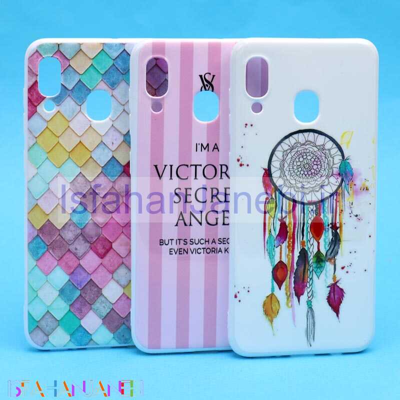 اصفهان جانبی-قاب فانتزی سفید طرح مختلف سامسونگ A20/A30