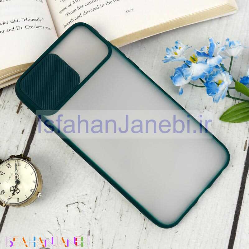 اصفهان جانبی-قاب PC مات محافظ لنز دار کشویی iPhone 6/6s