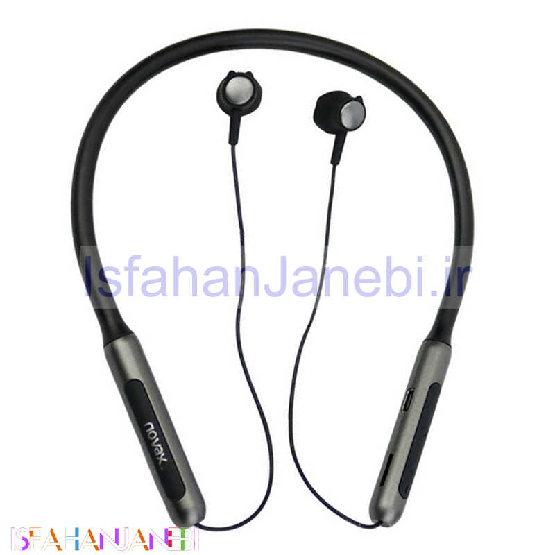 اصفهان جانبی-هندزفری بلوتوث دورگردنی و رم خور Novax BL-205