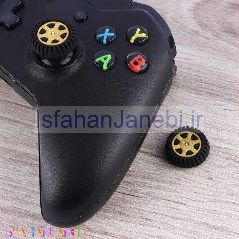 اصفهان جانبی-روکش آنالوگ دسته بازی Play Station/XBOX طرح چرخ ماشین