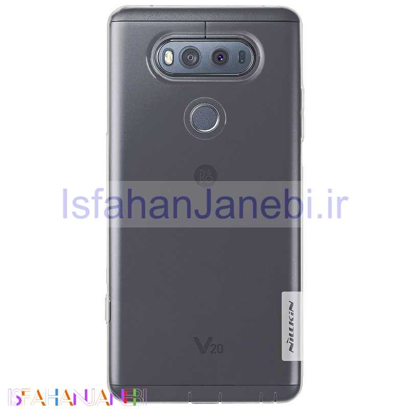 اصفهان جانبی-قاب اورجینال ژله ای شفاف Nature نیلکین LG V20