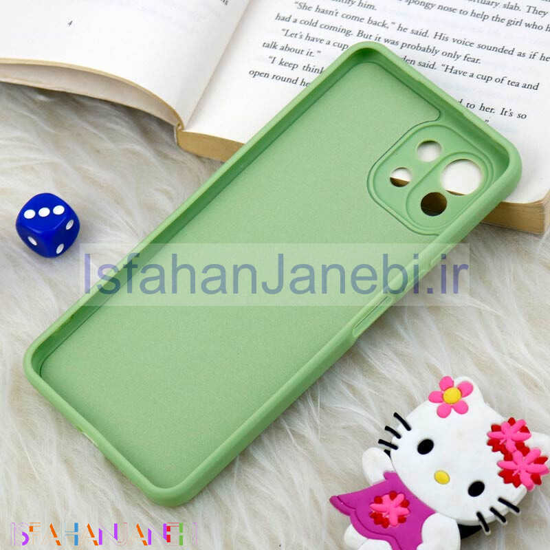 اصفهان جانبی-قاب سیلیکونی عروسکی محافظ لنزدار طرح دایناسور Xiaomi Mi 11 Lite