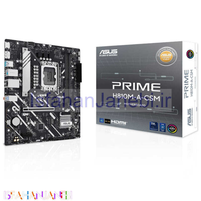 اصفهان جانبی-مادربرد ایسوس Prime H810M-A-CSM DDR5
