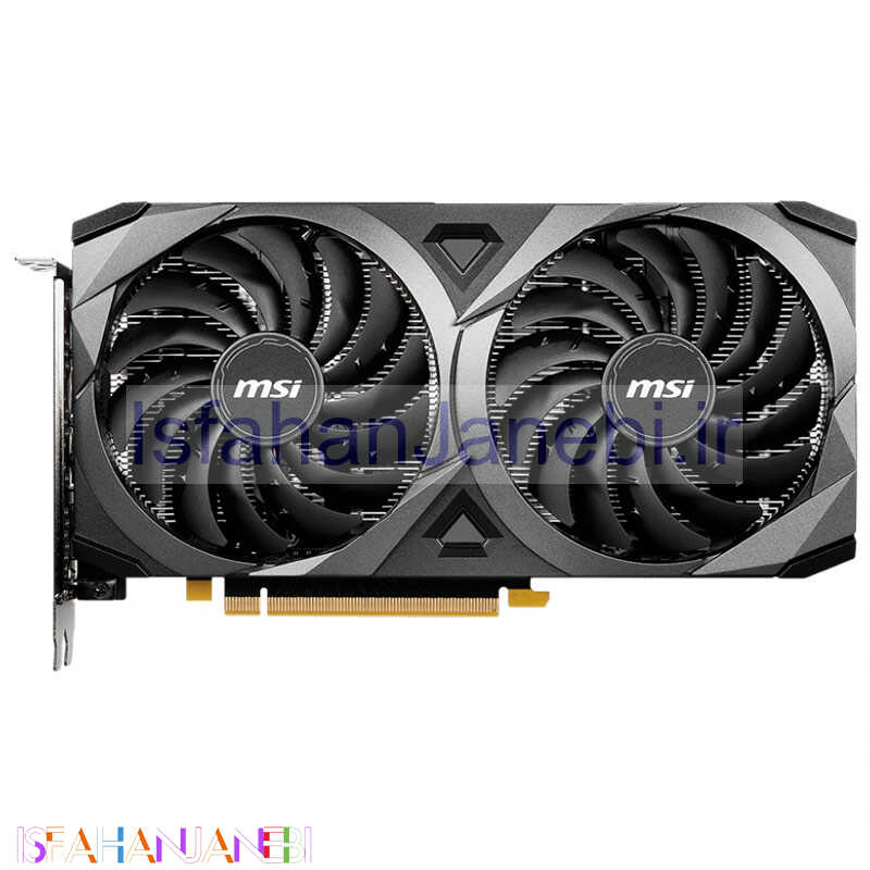اصفهان جانبی-کارت گرافیک MSI VENTUS 2X GeForce RTX3060 OC 12GB GDDR6 192Bit