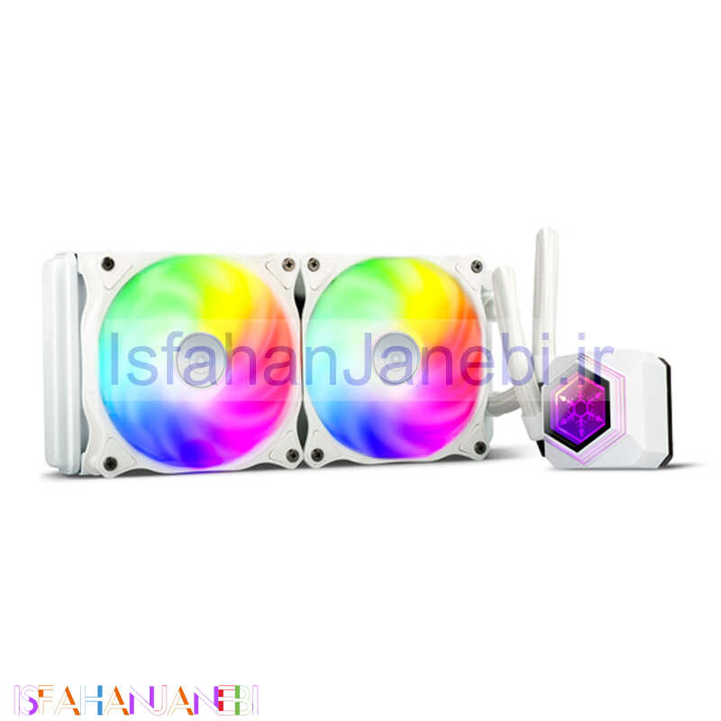 اصفهان جانبی-فن خنک کننده CPU سیلوراستون SilverStone PF240W-ARGB