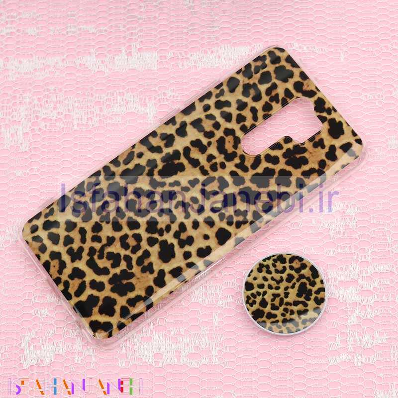 اصفهان جانبی-قاب سوپر IMD دور شفاف پاپ سوکت دار Xiaomi Redmi 9 پلنگی