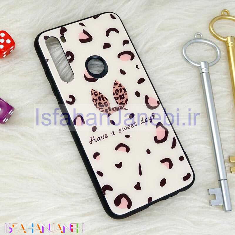 اصفهان جانبی-قاب پشت گلسی طرحدار خرگوش Xiaomi Redmi Note 8