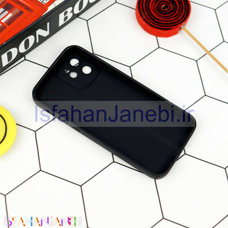 اصفهان جانبی-قاب سیلیکونی بولداگ محافظ لنزدار iPhone 12