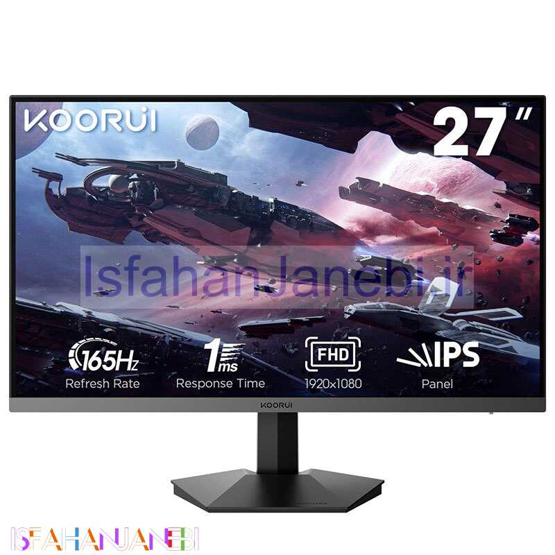 اصفهان جانبی-مانیتور گیمینگ کووری 27GN06 سایز 27 اینچ